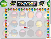 Tablet Screenshot of colorpop-online.com